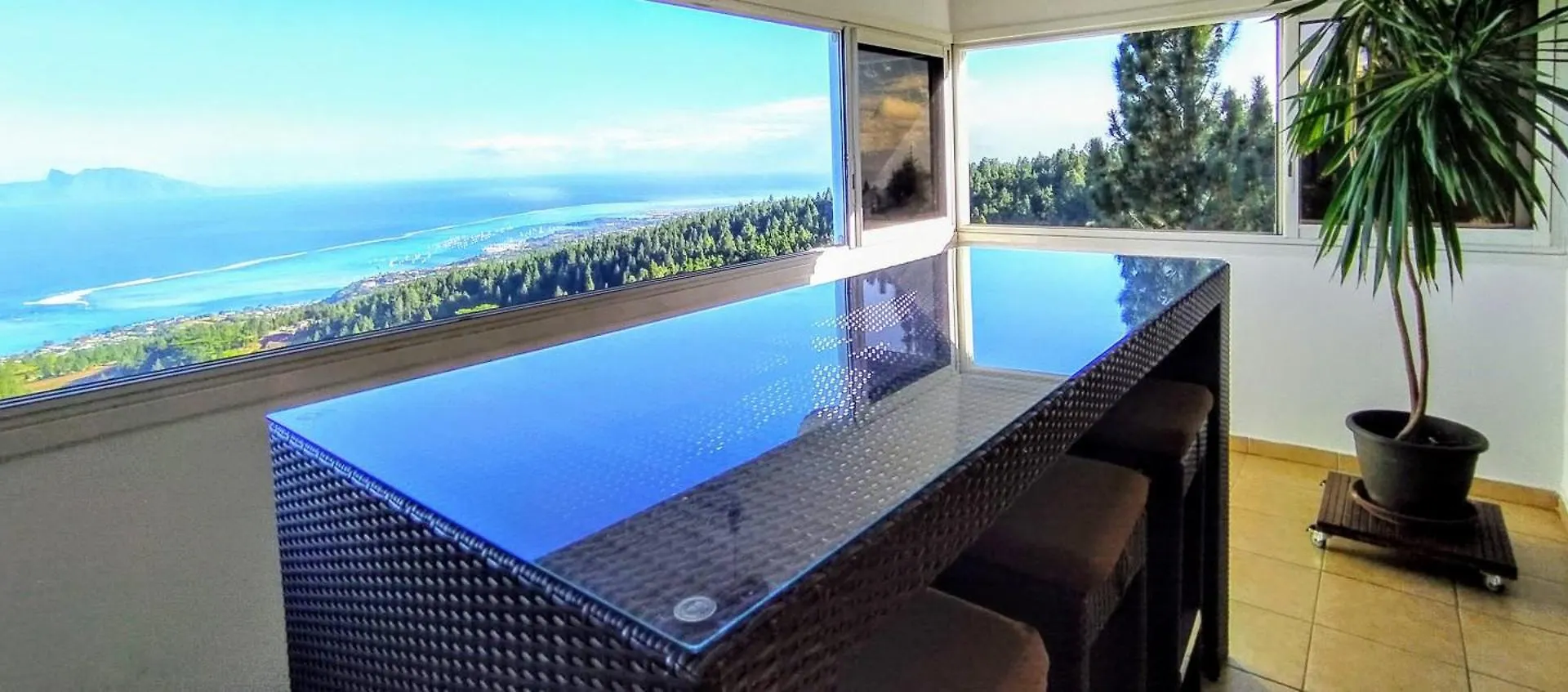 Belrose Place - Calme Et Vue Epoustouflante A Tahiti Punaauia  Apartment