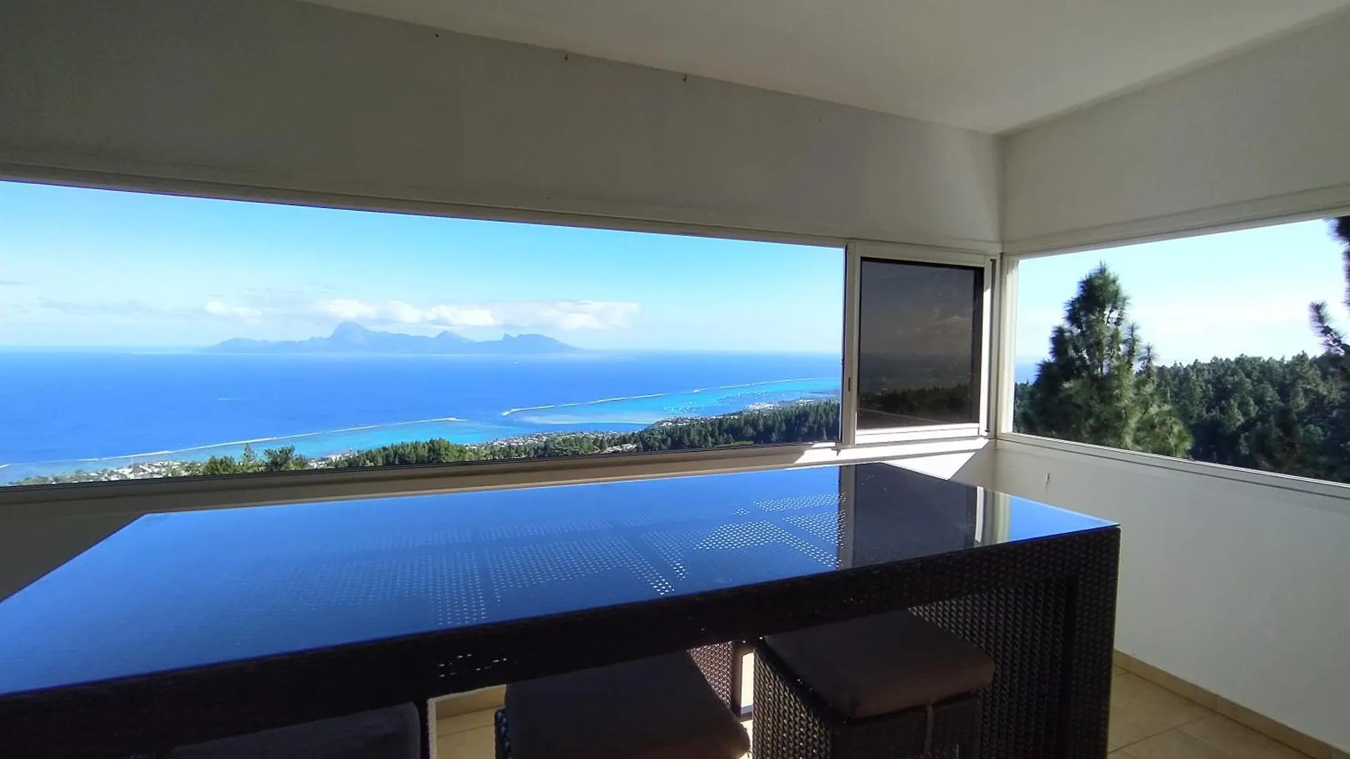 Apartment Belrose Place - Calme Et Vue Epoustouflante A Tahiti Punaauia